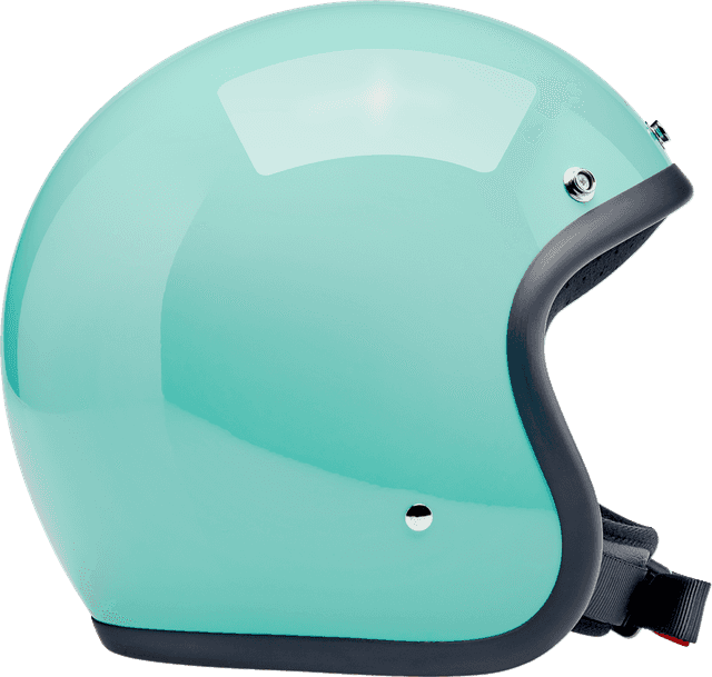 BILTWELL 0104-3537 Bonanza Helmet - Mint Julip - Large — image 5 of 6