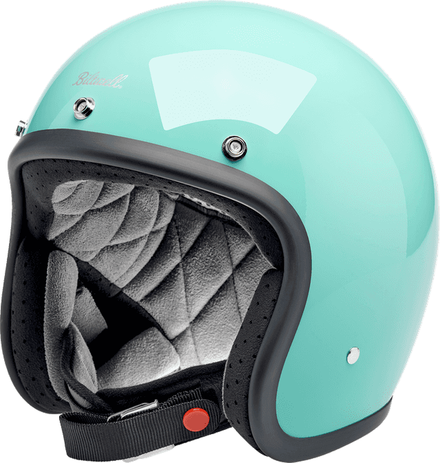 BILTWELL 0104-3538 Bonanza Helmet - Mint Julip - XL — image 1 of 6