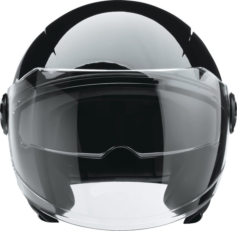 Z1R 0104-3593 Scuzzi Helmet - Solid - Black - XS — image 2 of 4