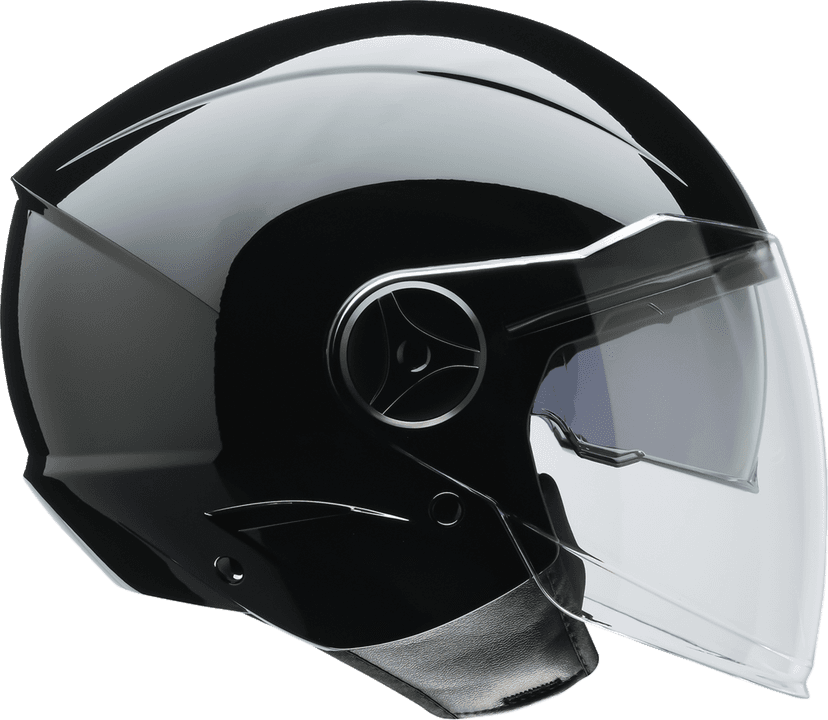 Z1R 0104-3598 Scuzzi Helmet - Solid - Black - 2XL — image 4 of 4