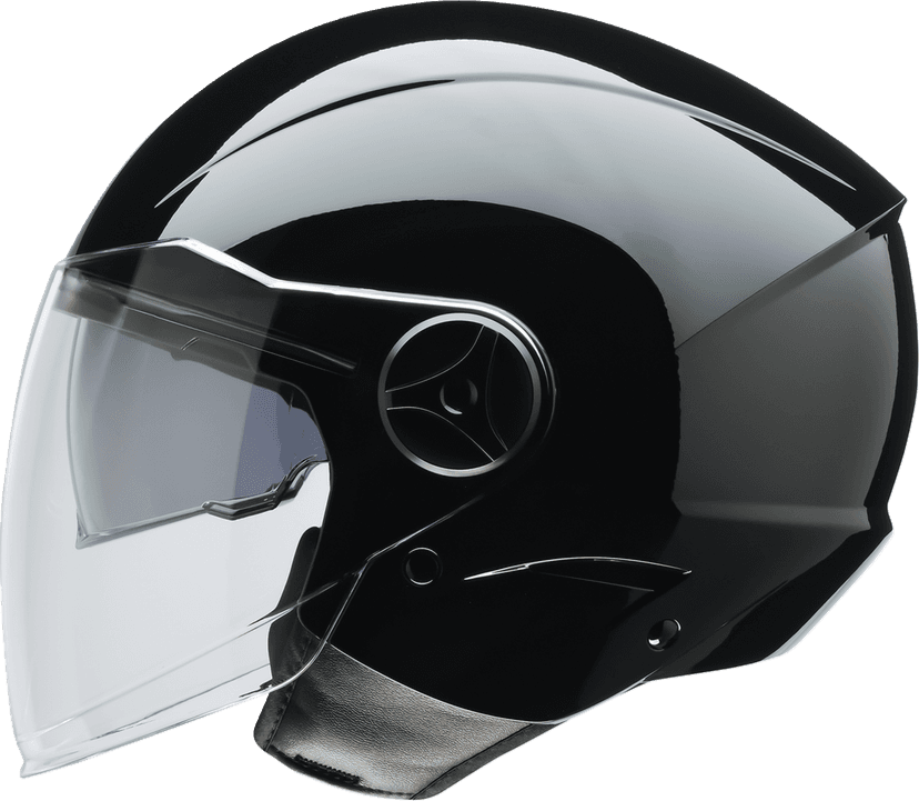 Z1R 0104-3598 Scuzzi Helmet - Solid - Black - 2XL — image 1 of 4