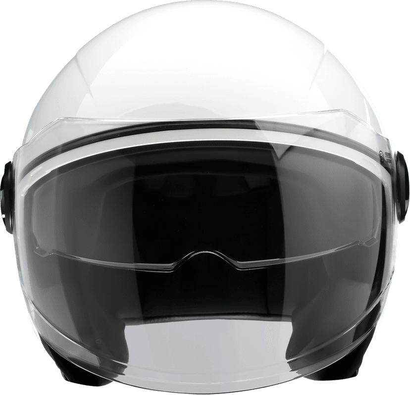 Z1R 0104-3602 Scuzzi Helmet - Solid - White - Large — image 4 of 4