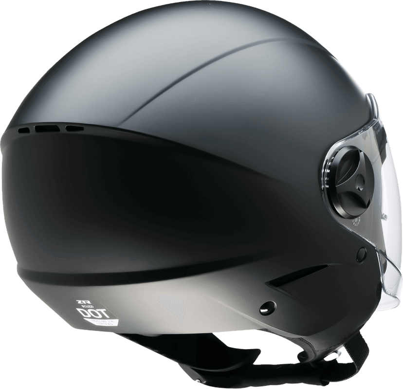 Z1R 0104-3609 Scuzzi Helmet - Solid - Flat Black - XL — image 2 of 4