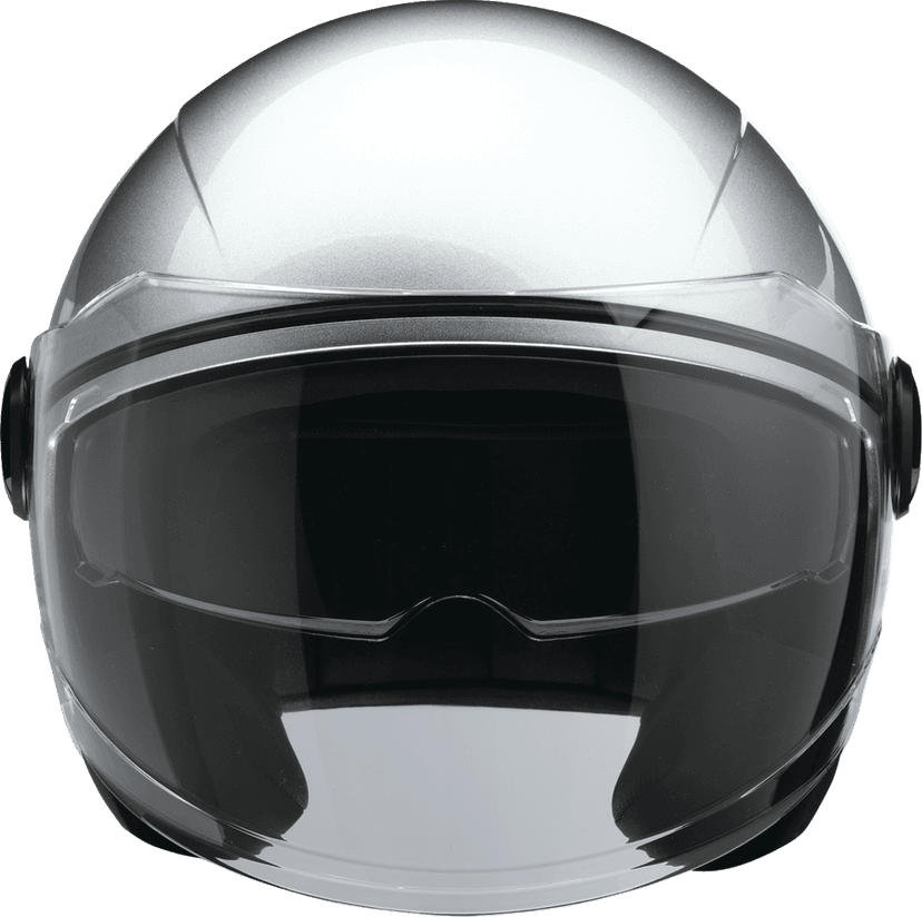 Z1R 0104-3613 Scuzzi Helmet - Solid - Silver - Medium — image 2 of 4
