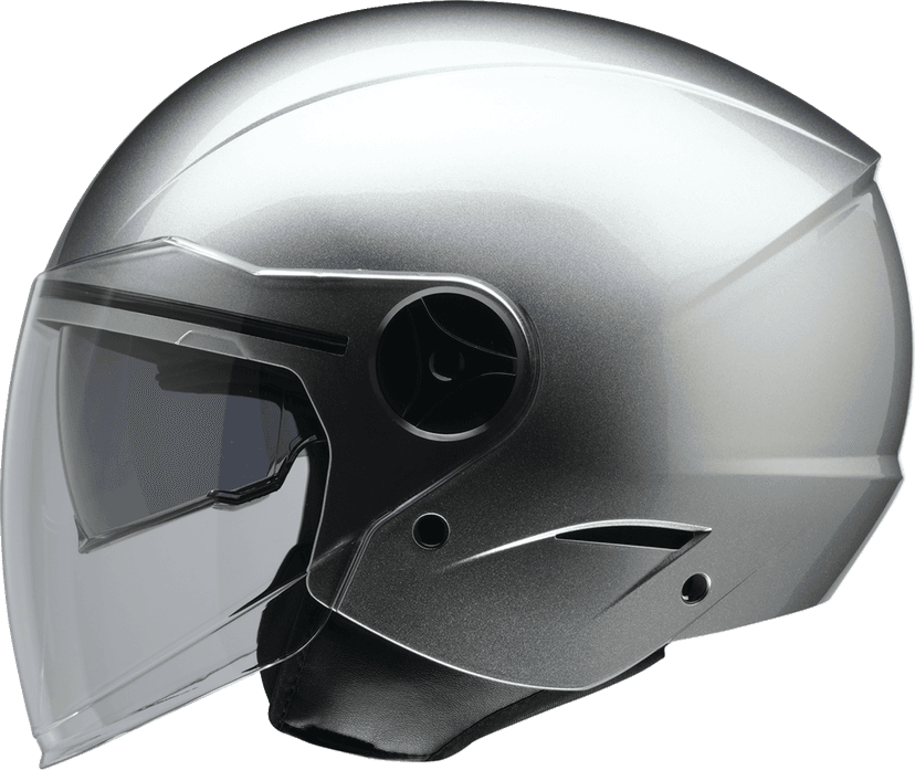 Z1R 0104-3614 Scuzzi Helmet - Solid - Silver - Large — image 1 of 4