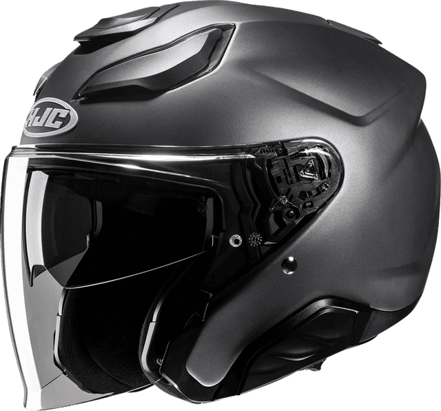 HJC 0104-3758 F31 Helmet - Solid - Semi-Flat Titanium - XL