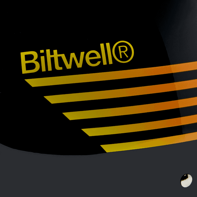 BILTWELL 01043922 Bonanza Helmet - Lightspeed - Gloss Black/Orange/Yellow - Small — image 8 of 8