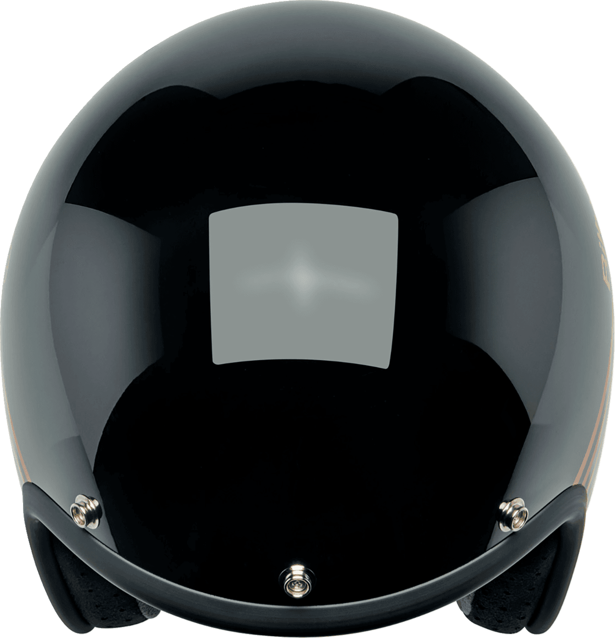 BILTWELL 01043926 Bonanza Helmet - Lightspeed - Gloss Black/Orange/Yellow - 2XL