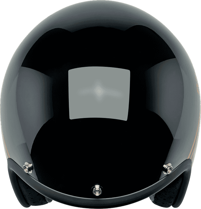 BILTWELL 01043926 Bonanza Helmet - Lightspeed - Gloss Black/Orange/Yellow - 2XL — image 1 of 8