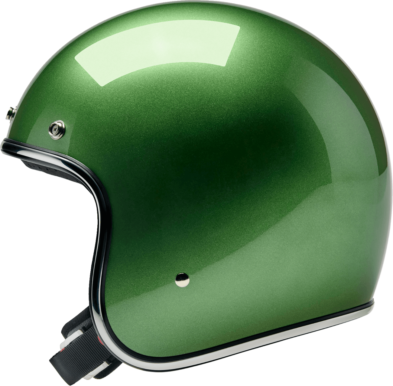 BILTWELL 01043936 Bonanza Helmet - Metallic Irish Green - Large