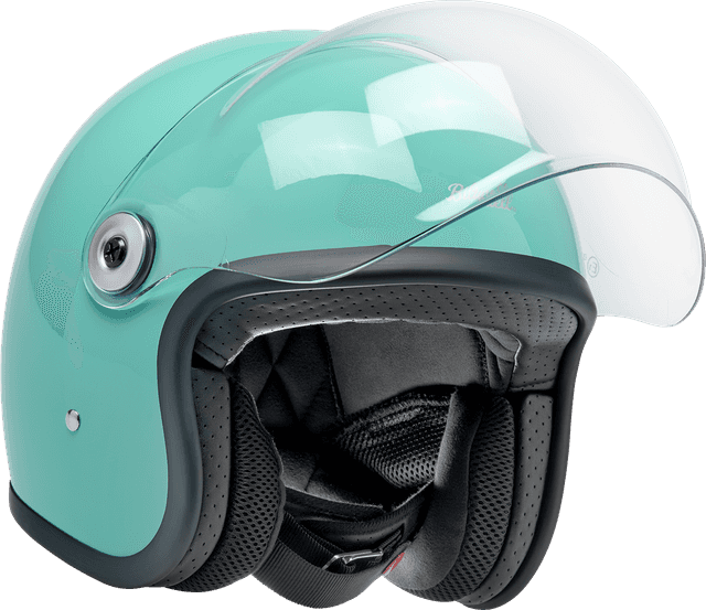 BILTWELL 01043946 Tahoe™ Helmet - Solid - Gloss Mint Julep - Small — image 7 of 9
