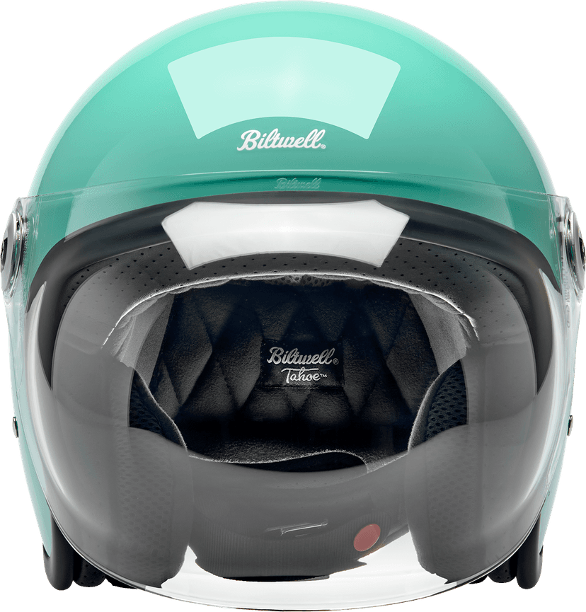 BILTWELL 01043948 Tahoe™ Helmet - Solid - Gloss Mint Julep - Large — image 1 of 9