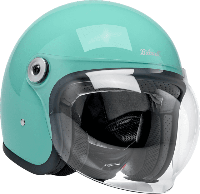 BILTWELL 01043948 Tahoe™ Helmet - Solid - Gloss Mint Julep - Large — image 2 of 9