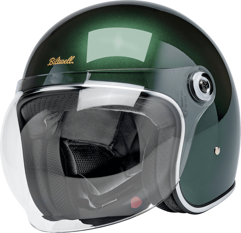 BILTWELL 01043951 Tahoe™ Helmet - Solid - Metallic Sierra Green - XS — image 1 of 9
