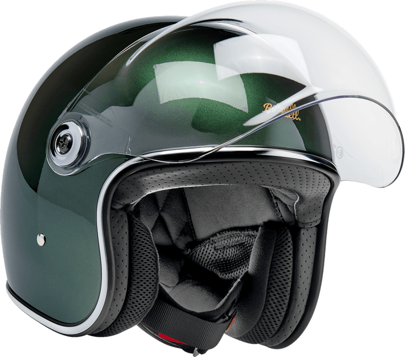 BILTWELL 01043951 Tahoe™ Helmet - Solid - Metallic Sierra Green - XS — image 8 of 9
