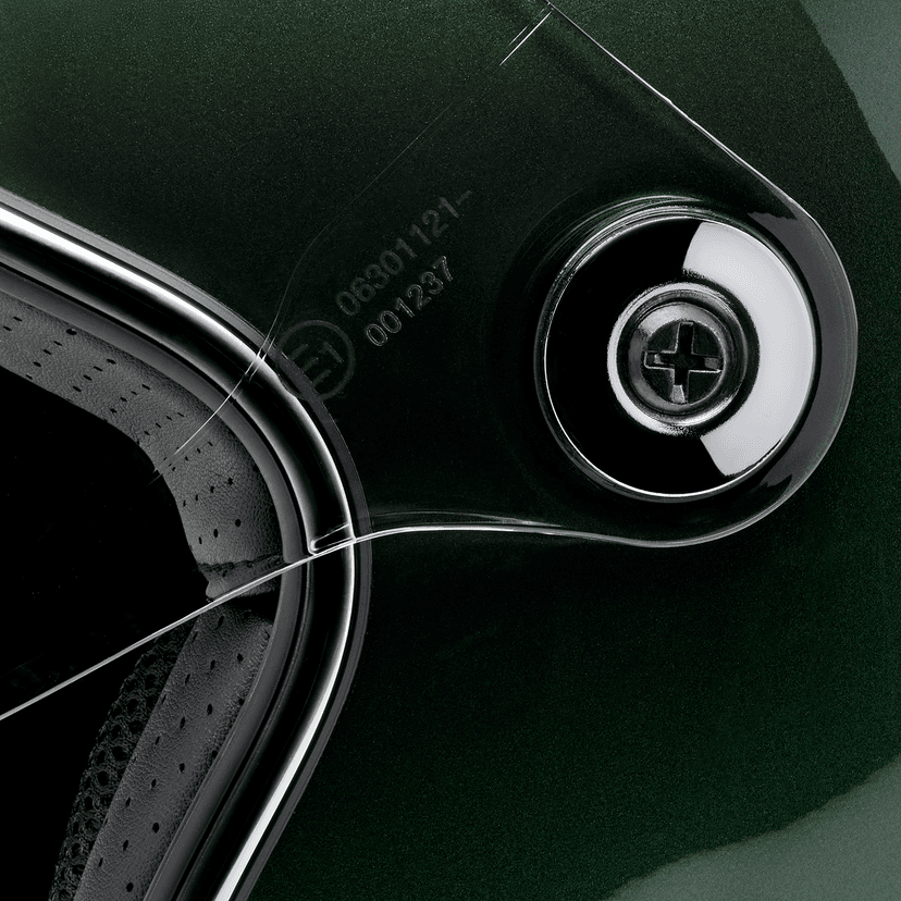 BILTWELL 01043952 Tahoe™ Helmet - Solid - Metallic Sierra Green - Small — image 9 of 9