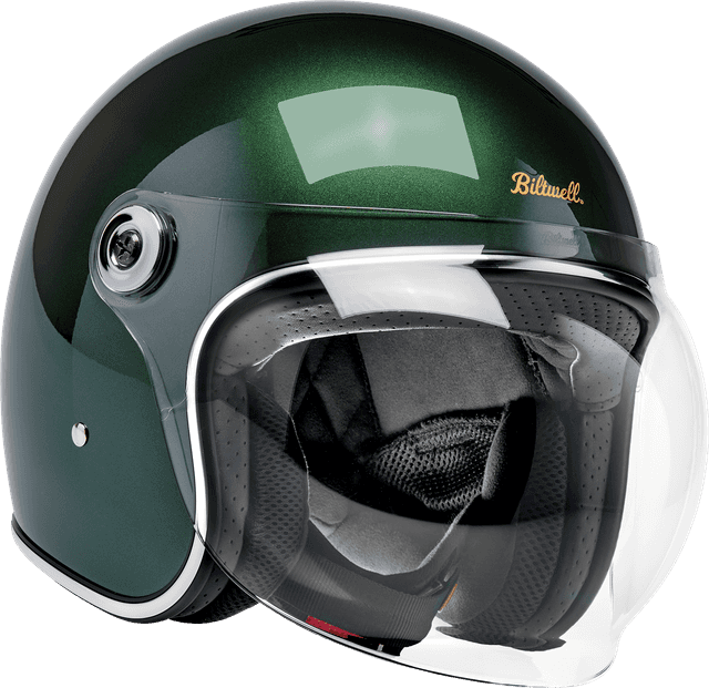 BILTWELL 01043955 Tahoe™ Helmet - Solid - Metallic Sierra Green - XL — image 2 of 9