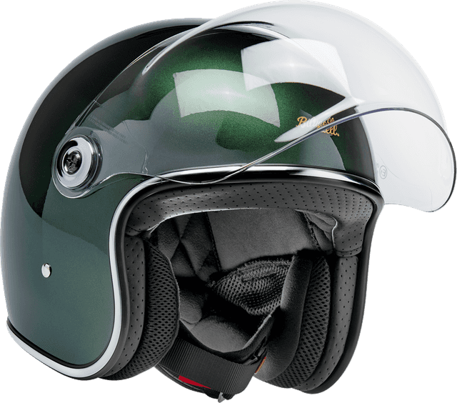 BILTWELL 01043955 Tahoe™ Helmet - Solid - Metallic Sierra Green - XL — image 7 of 9