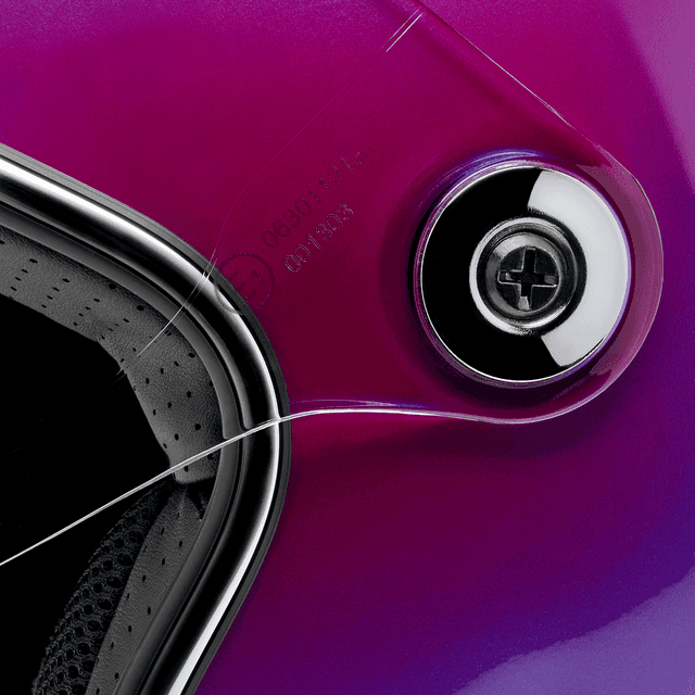 BILTWELL 01043960 Tahoe™ Helmet - Solid - Metallic Grape - Large — image 9 of 9