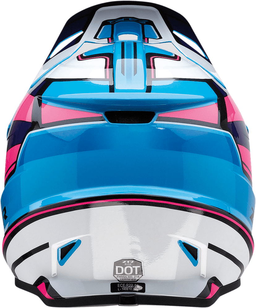 Z1R 0110-7191 Rise Helmet - MC - Pink/Blue - 4XL — image 2 of 5