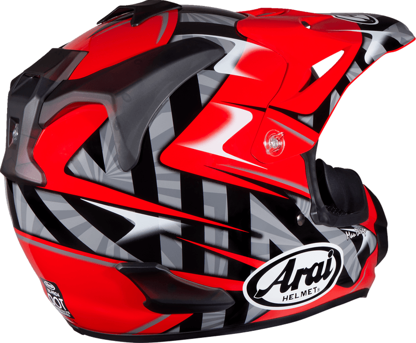 ARAI HELMETS 0110-8191 VX-Pro4 Helmet - Scoop - Red - XS — image 5 of 12