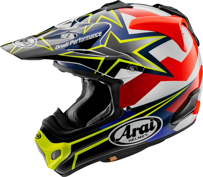 ARAI HELMETS 0110-8201 VX-Pro4 Helmet - Stars & Stripes - Yellow - XS — image 1 of 2