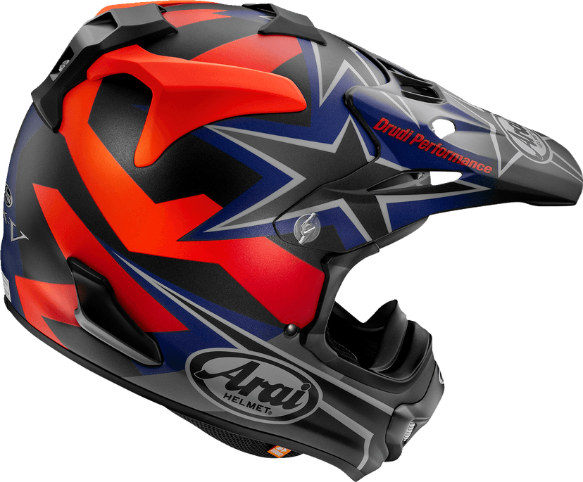 ARAI HELMETS 0110-8206 VX-Pro4 Helmet - Stars & Stripes - Black Frost - XS — image 2 of 2