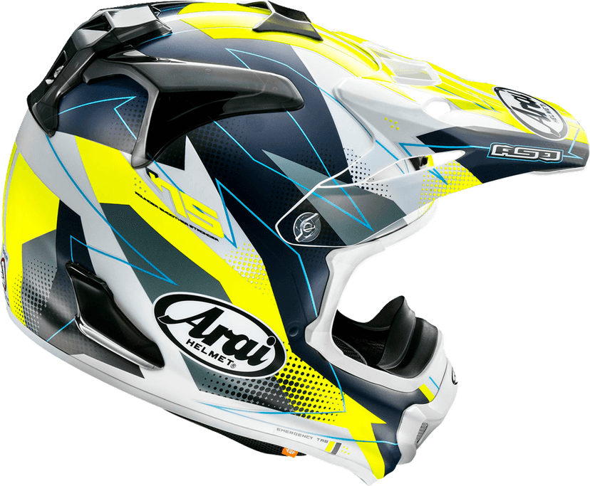 ARAI HELMETS 0110-8482 VX-Pro4 Helmet - Resolute - Yellow - XS — image 2 of 2