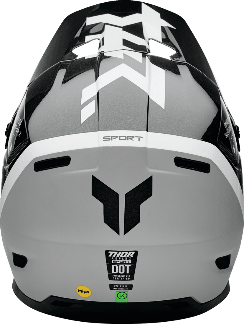 THOR 0110-8775 Reflex Sport Helmet - Riot - MIPS® - Black/White - XS — image 3 of 4