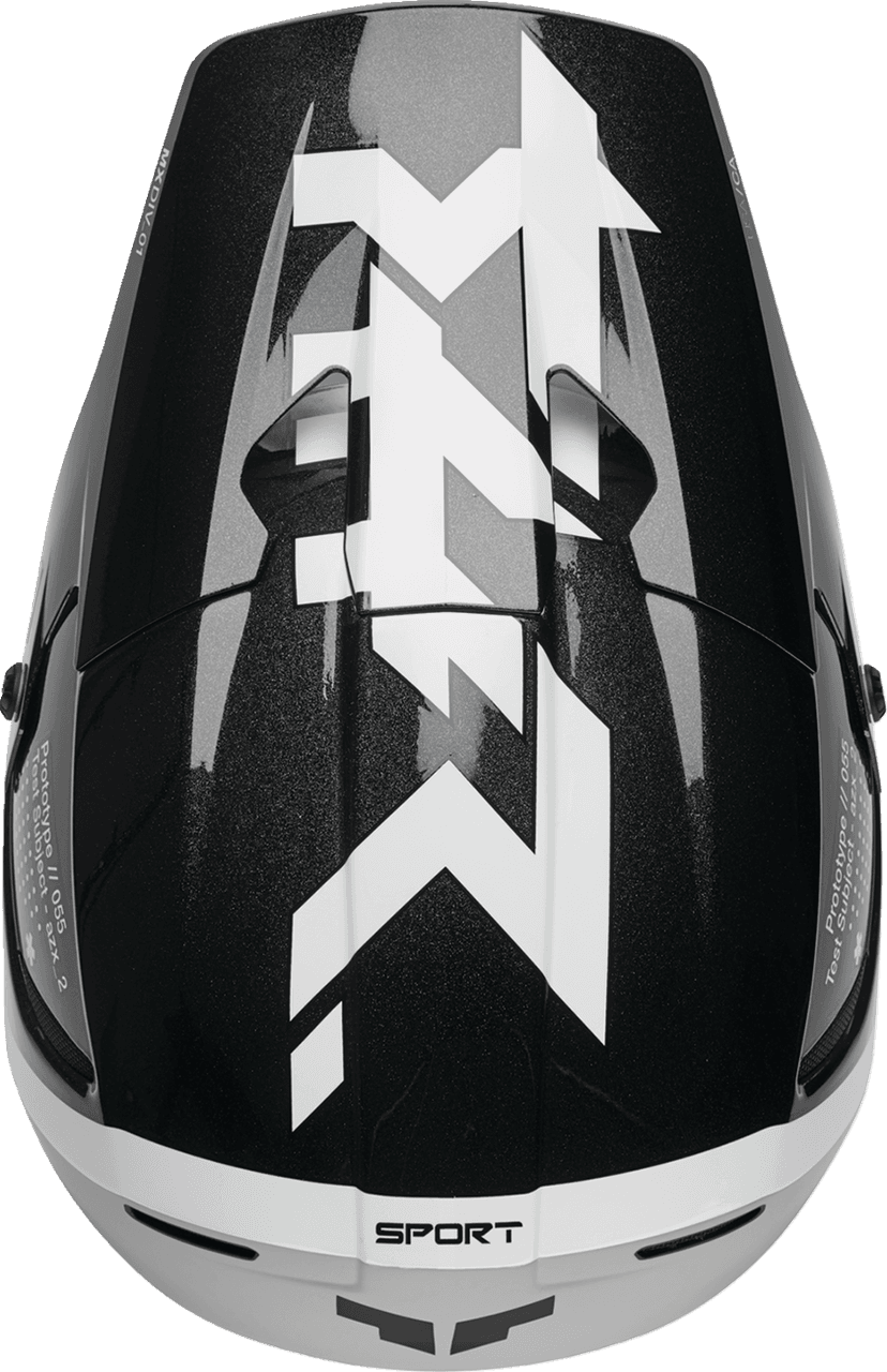 THOR 0110-8780 Reflex Sport Helmet - Riot - MIPS® - Black/White - 2XL — image 4 of 4