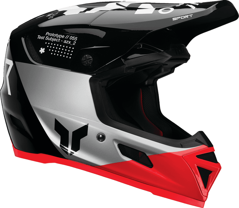 THOR 0110-8783 Reflex Sport Helmet - Strike - MIPS® - Black/Red - Medium — image 1 of 5