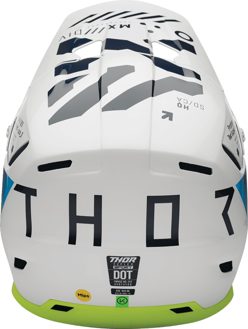 THOR 0110-8788 Reflex Sport Helmet - Strike - MIPS® - Navy/Acid - Small — image 3 of 9