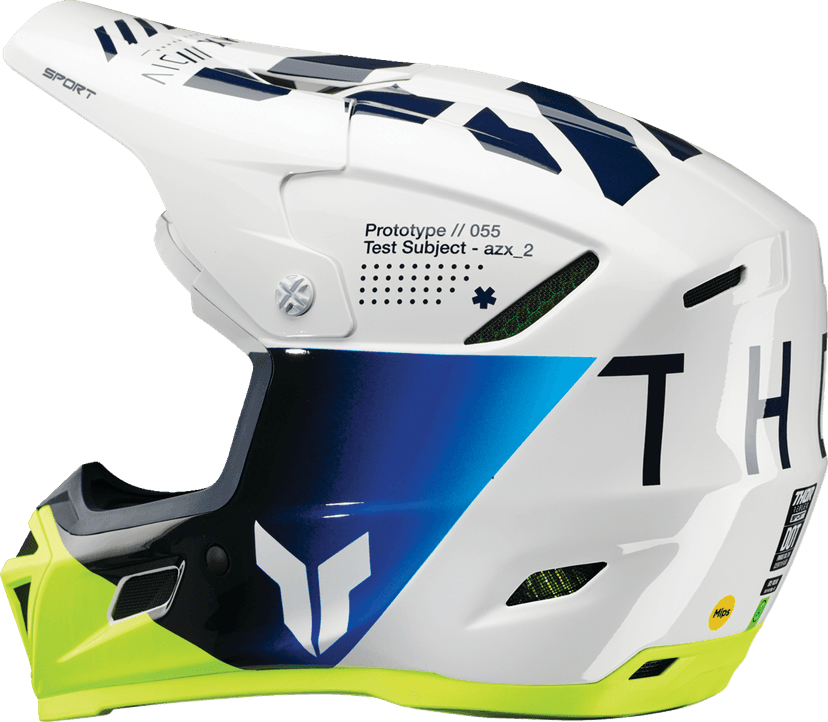 THOR 0110-8791 Reflex Sport Helmet - Strike - MIPS® - Navy/Acid - XL — image 2 of 9