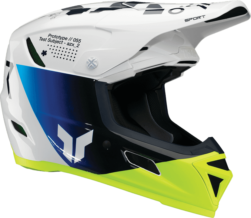 THOR 0110-8792 Reflex Sport Helmet - Strike - MIPS® - Navy/Acid - 2XL — image 1 of 9