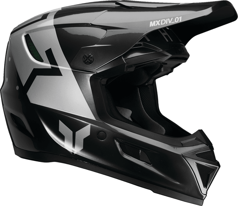 THOR 0110-8793 Reflex Sport Helmet - Rogue - MIPS® - Charcoal/Silver - XS — image 1 of 6