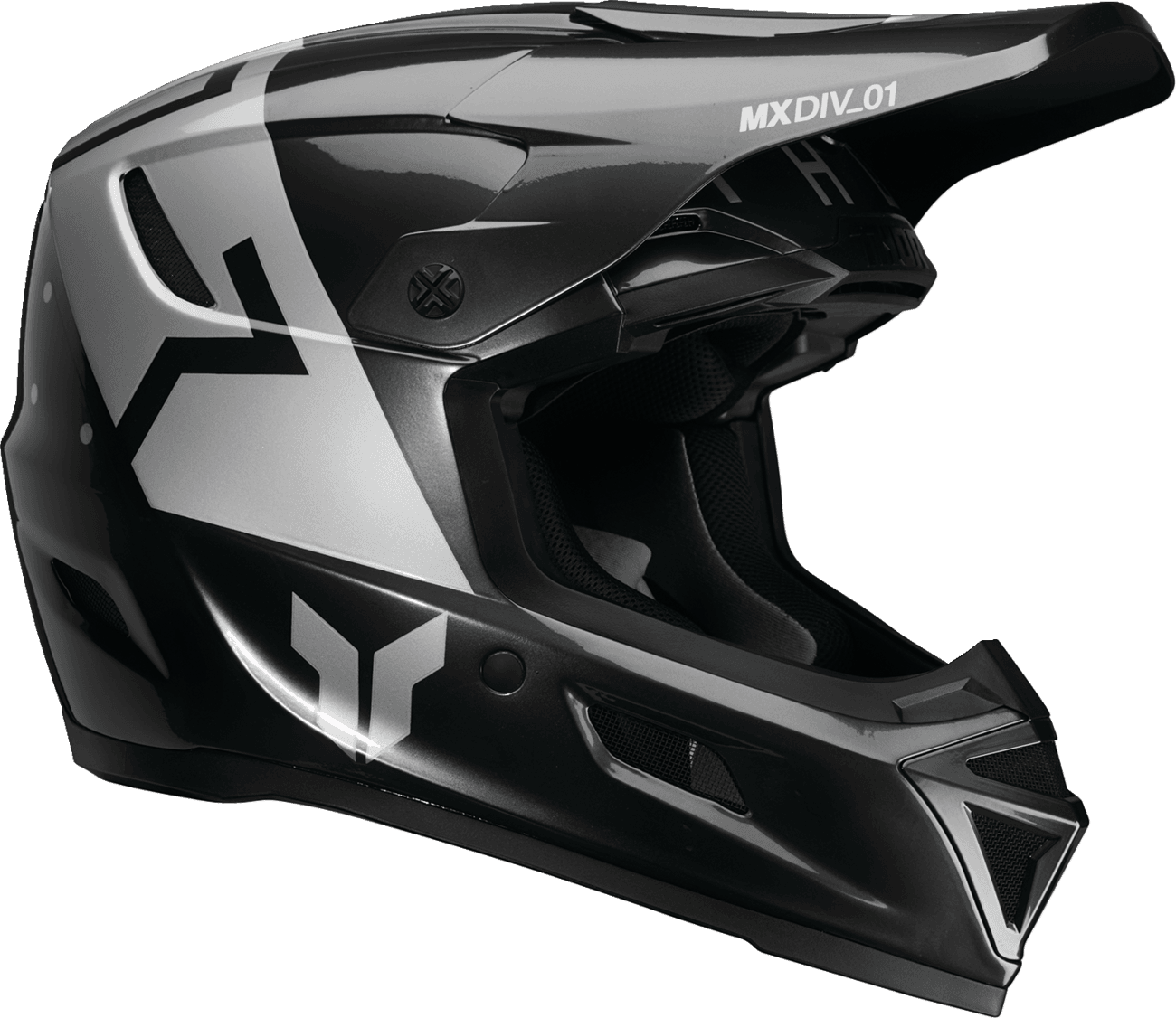 THOR 0110-8796 Reflex Sport Helmet - Rogue - MIPS® - Charcoal/Silver - Large