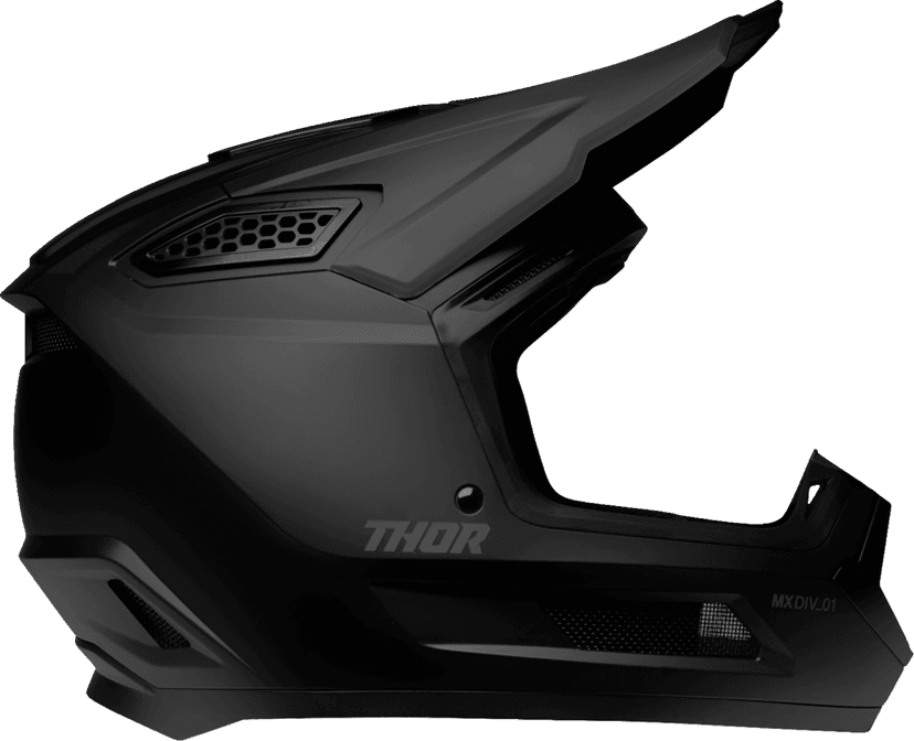 THOR 0110-8890 Fleet Helmet - Blackout - 2XL — image 2 of 9