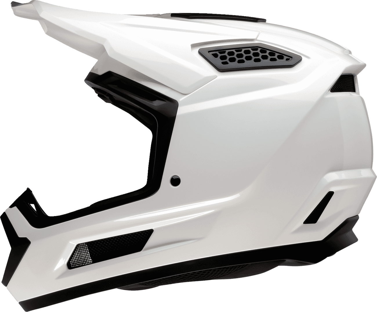 Z1R 0110-9327 Dirt Maxx Helmet - White - 2XL