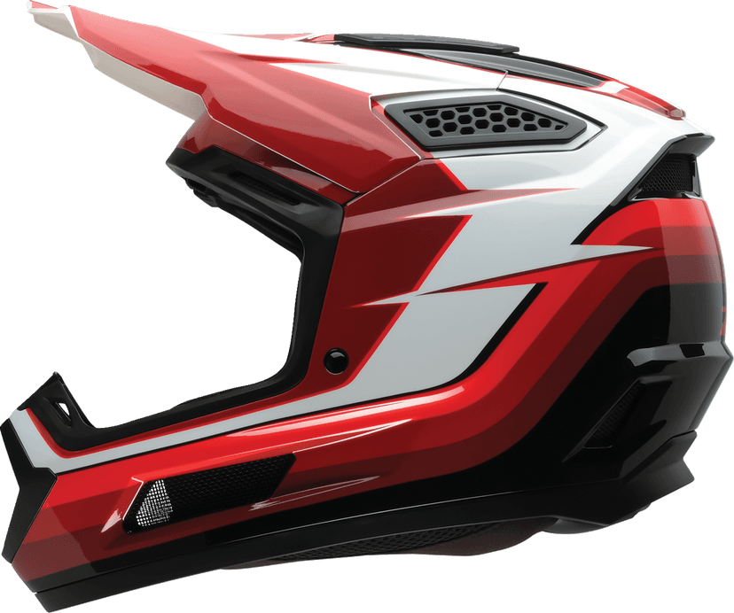 Z1R 0110-9338 Dirt Maxx Helmet - Vortex - Red/White - XL — image 1 of 4