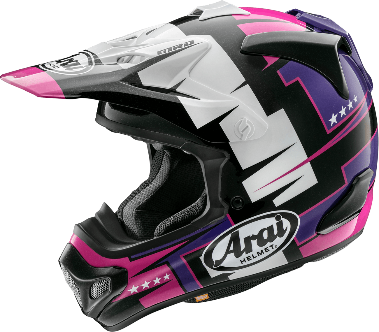 ARAI HELMETS 0110-9376 VX-Pro4 Helmet - Battle - Purple - XS