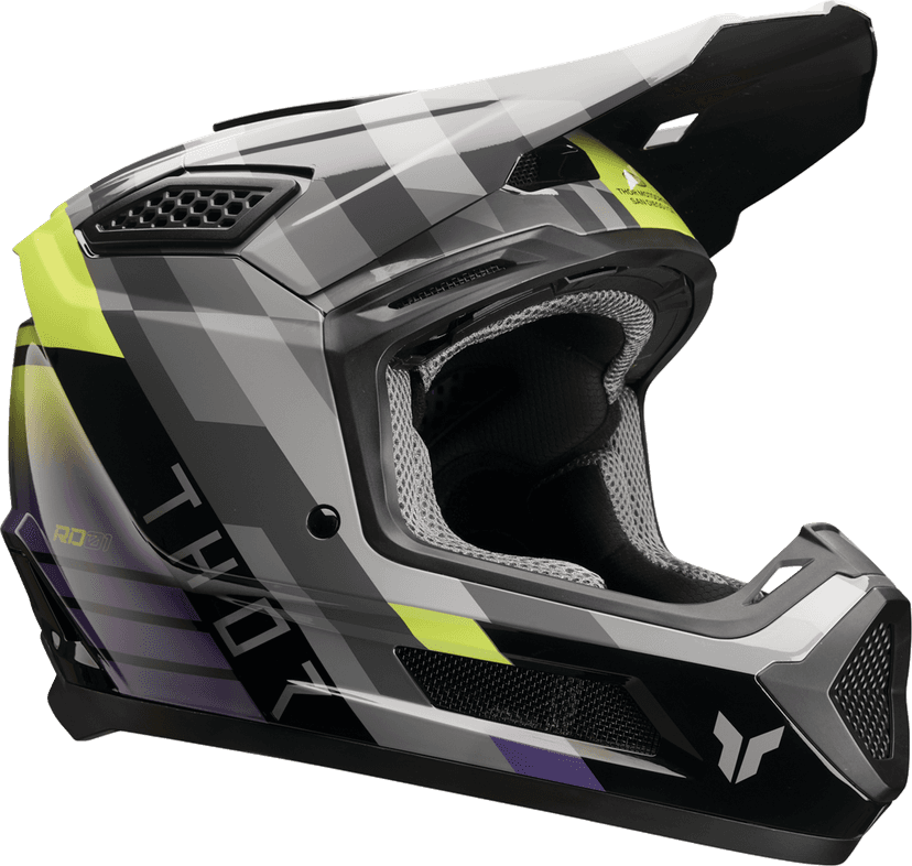 THOR 01109412 Fleet Helmet - Camber - Black/Purple - Small — image 1 of 4