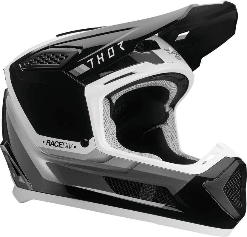 THOR 01109434 Fleet Helmet - Defy - Black/White - 2XL — image 1 of 4