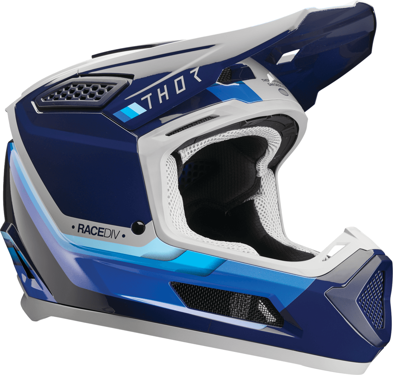 THOR 01109436 Fleet Helmet - Defy - Blue/Gray - Small