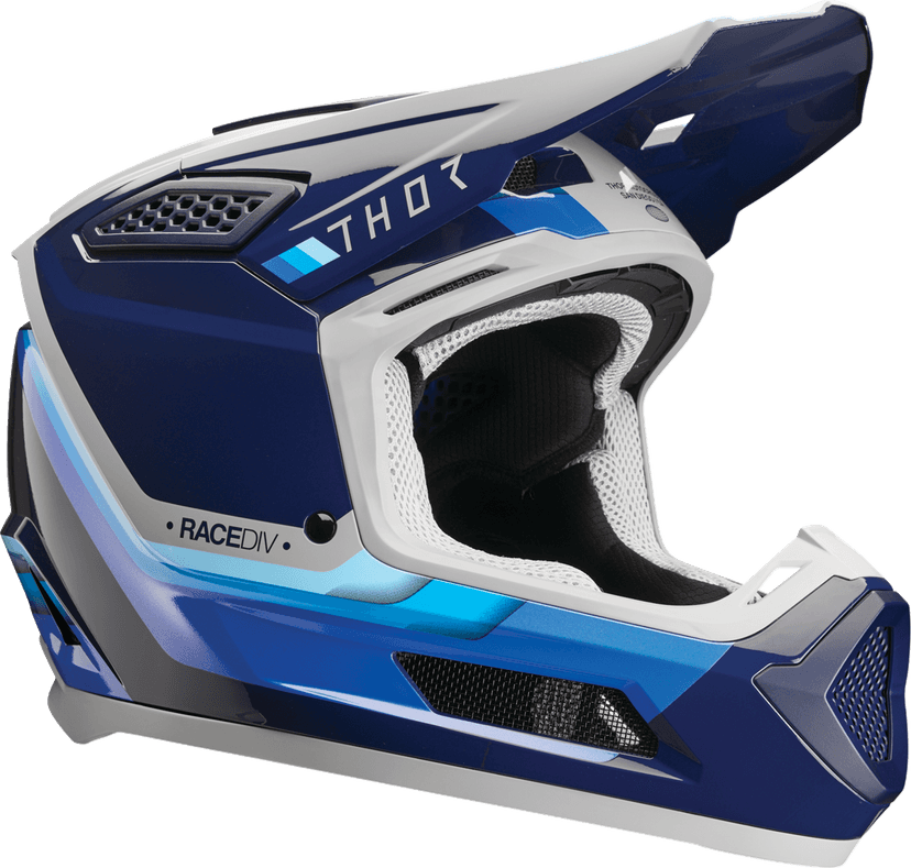 THOR 01109439 Fleet Helmet - Defy - Blue/Gray - XL — image 1 of 4
