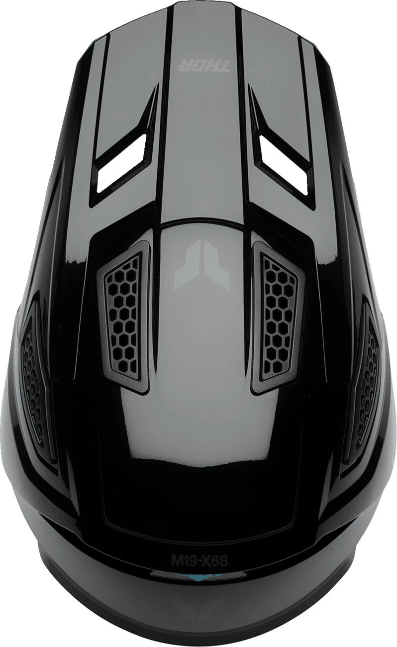 THOR 01109448 Fleet Helmet - Blackout - Gloss Black - 4XL — image 4 of 4