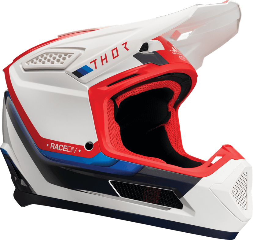 THOR 01109450 Fleet Helmet - Defy - White/Red/Blue - 4XL — image 1 of 4