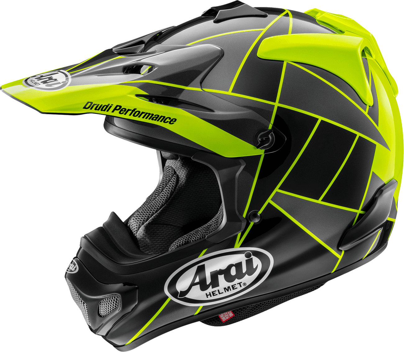 ARAI HELMETS 0110-9526 VX-Pro4 Helmet - Fragment - Yellow - XS