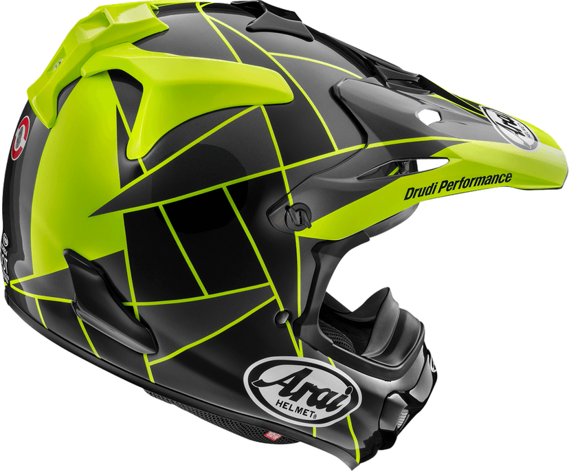 ARAI HELMETS 0110-9530 VX-Pro4 Helmet - Fragment - Yellow - XL — image 2 of 2