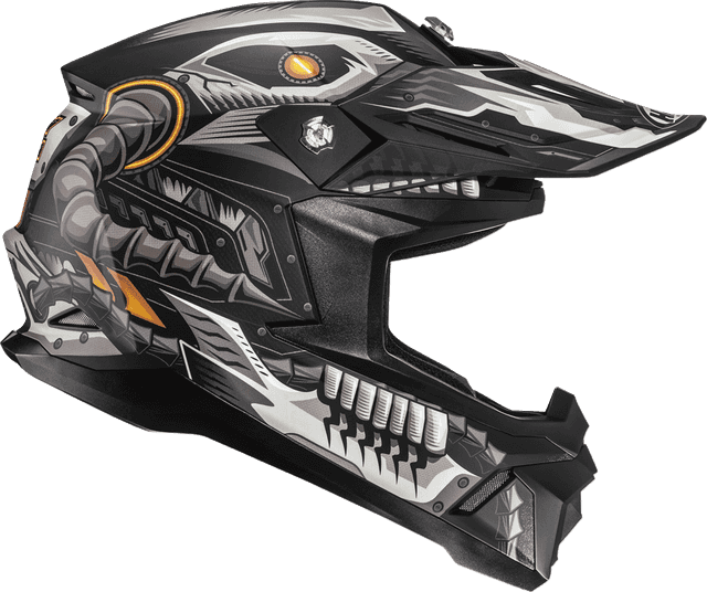 HJC 0110-9536 C50 Helmet - Mecha Beast - MC5SF - XS — image 3 of 5