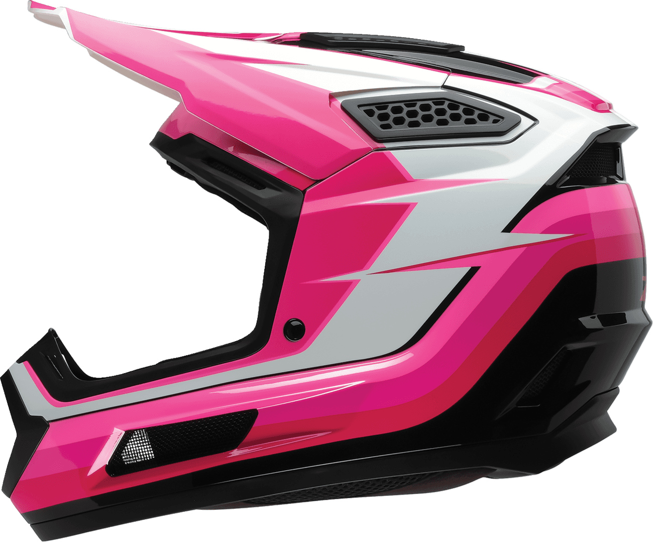 Z1R 0110-9707 Dirt Maxx Helmet - Vortex - Pink/White - Medium